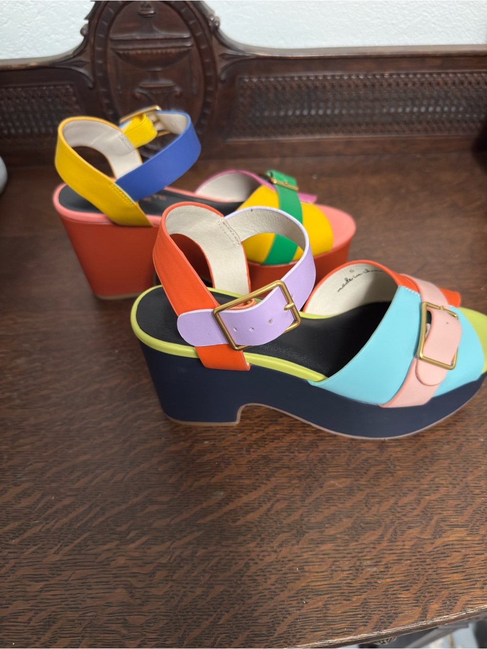 Charlotte Stone Raf Platform Sandal - Picture 3 of 7